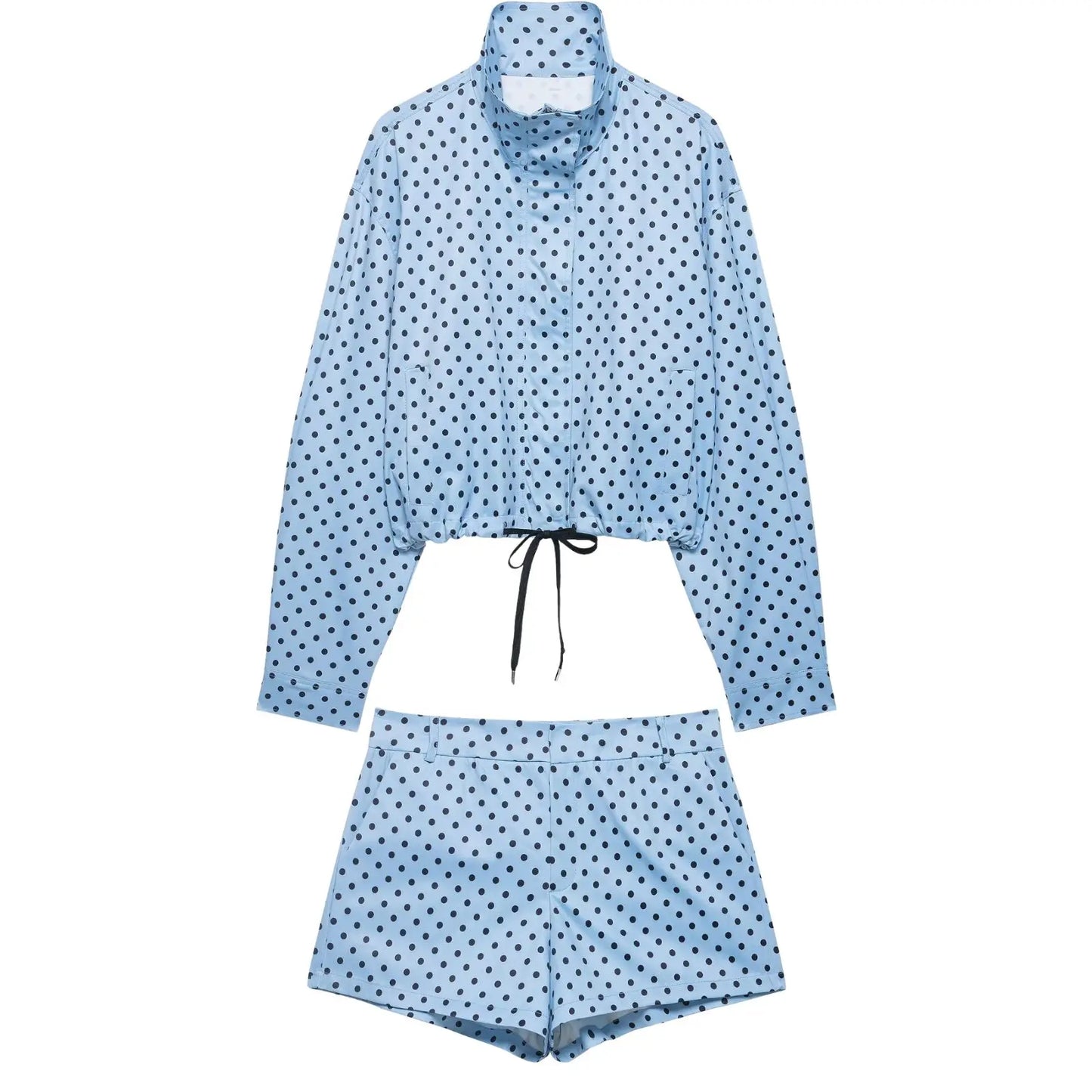 Drawstring Rain Jacket