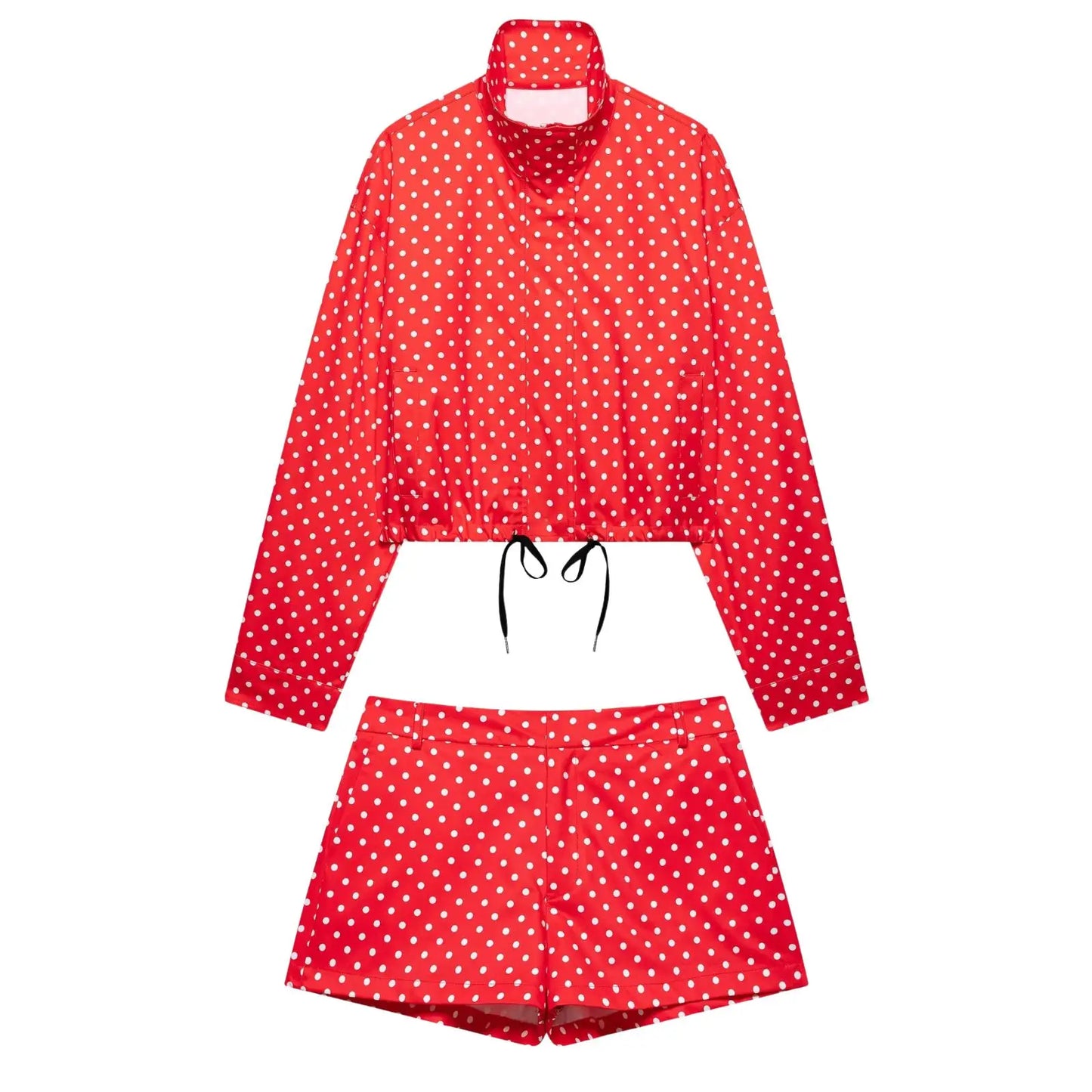Drawstring Rain Jacket