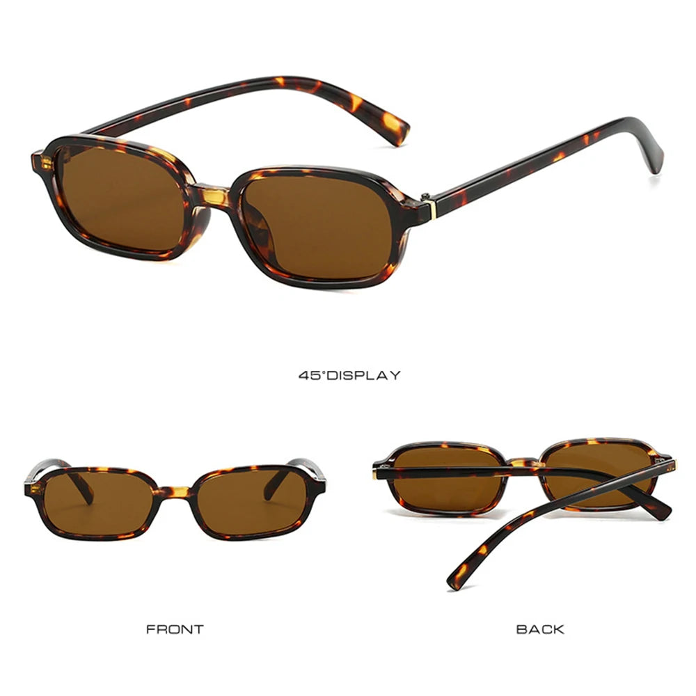 Vintage Rectangle Sunglasses